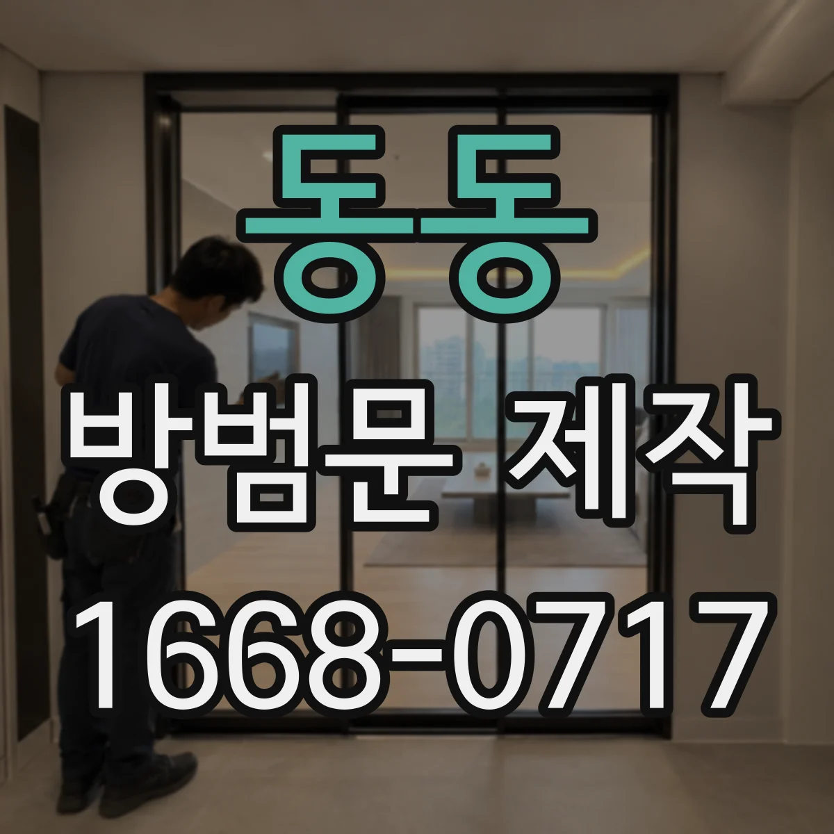 동동 방범문 제작