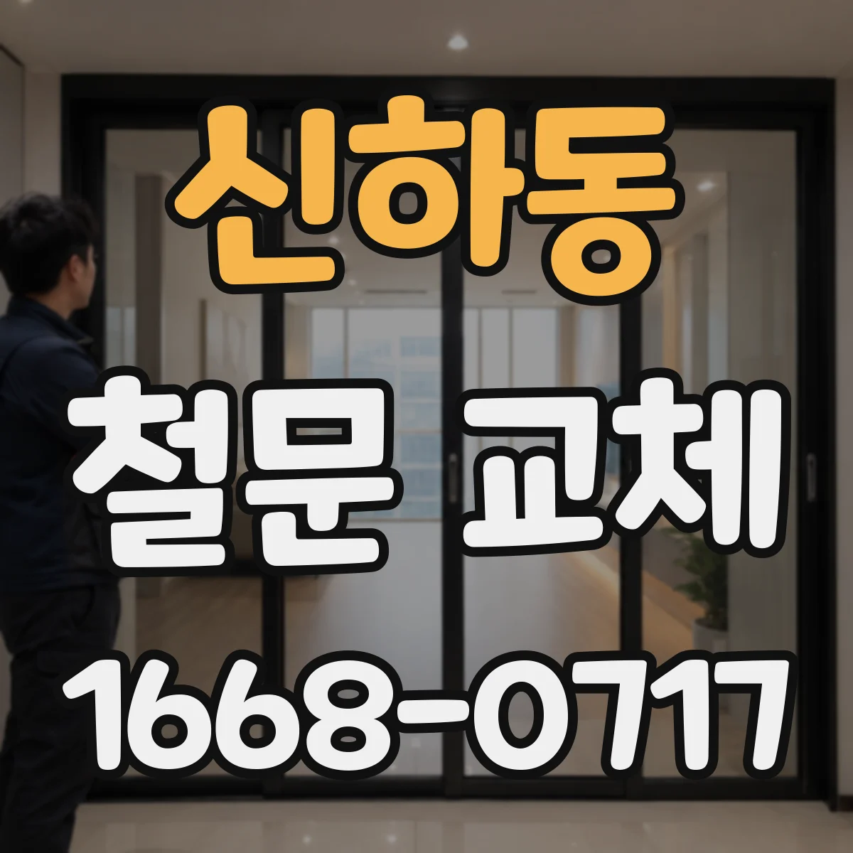신하동 철문 교체