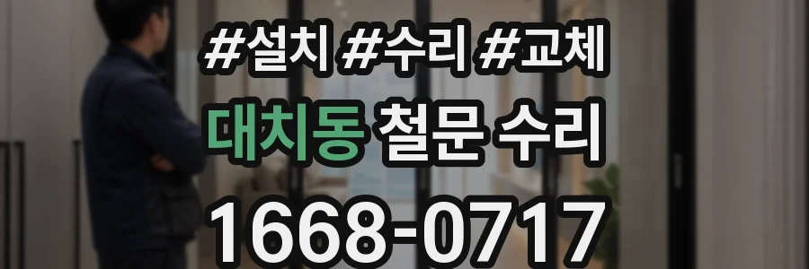 대치동 철문 수리