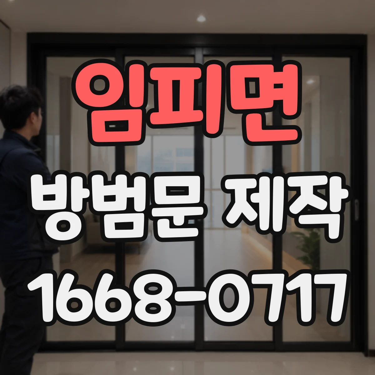 임피면 방범문 제작