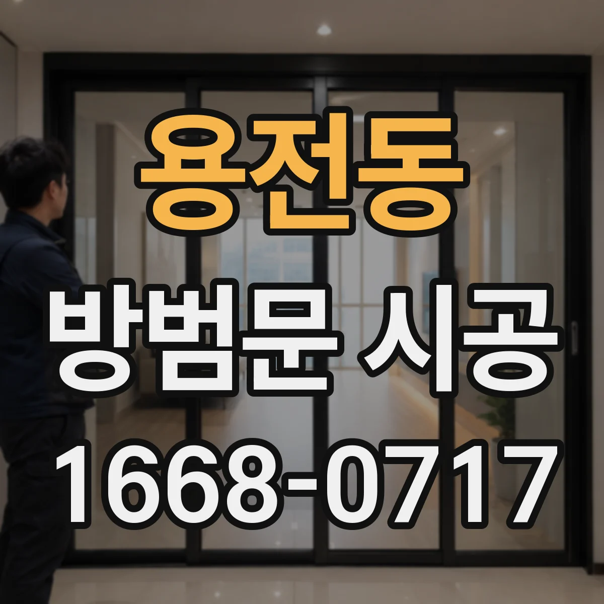 용전동 방범문 시공