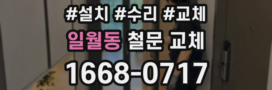 일월동 철문 교체