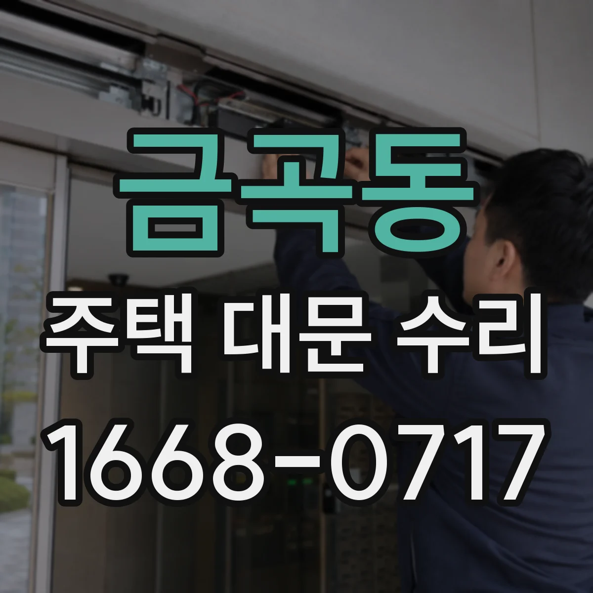 금곡동 주택 대문 수리