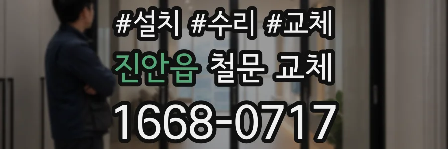 진안읍 철문 교체