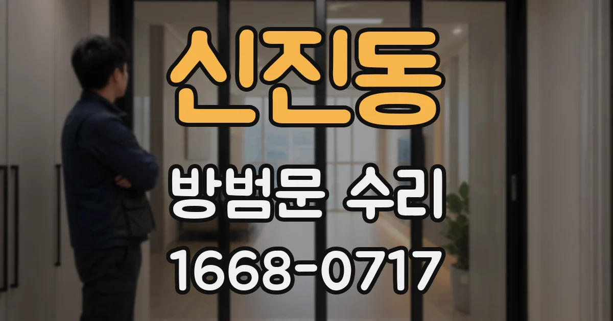 신진동 방범문 수리