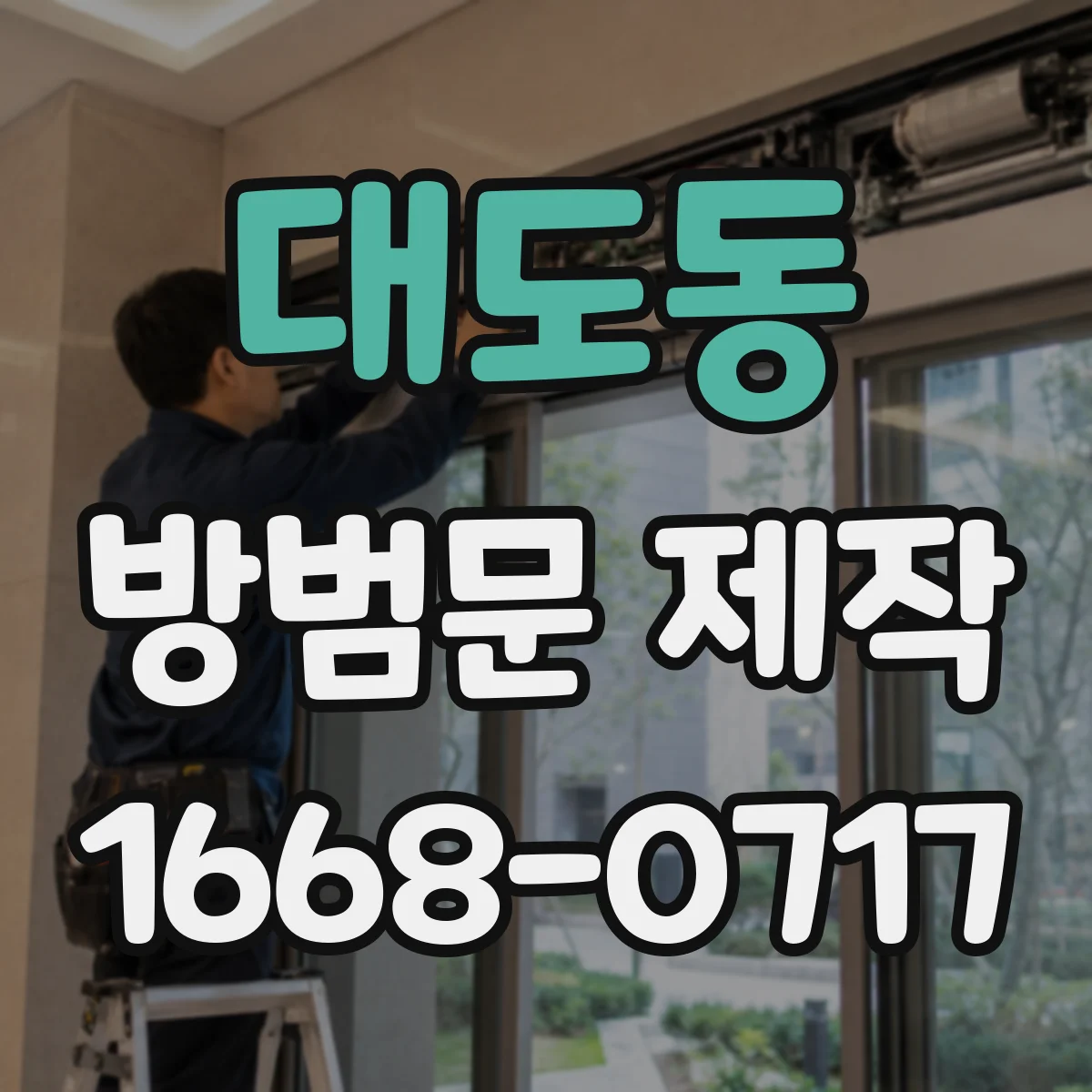 대도동 방범문 제작
