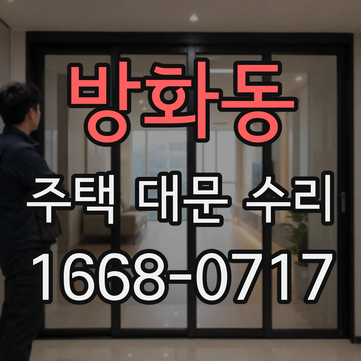 방화동 주택 대문 수리