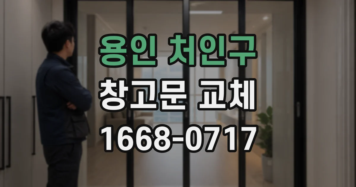 용인 처인구 창고문 교체