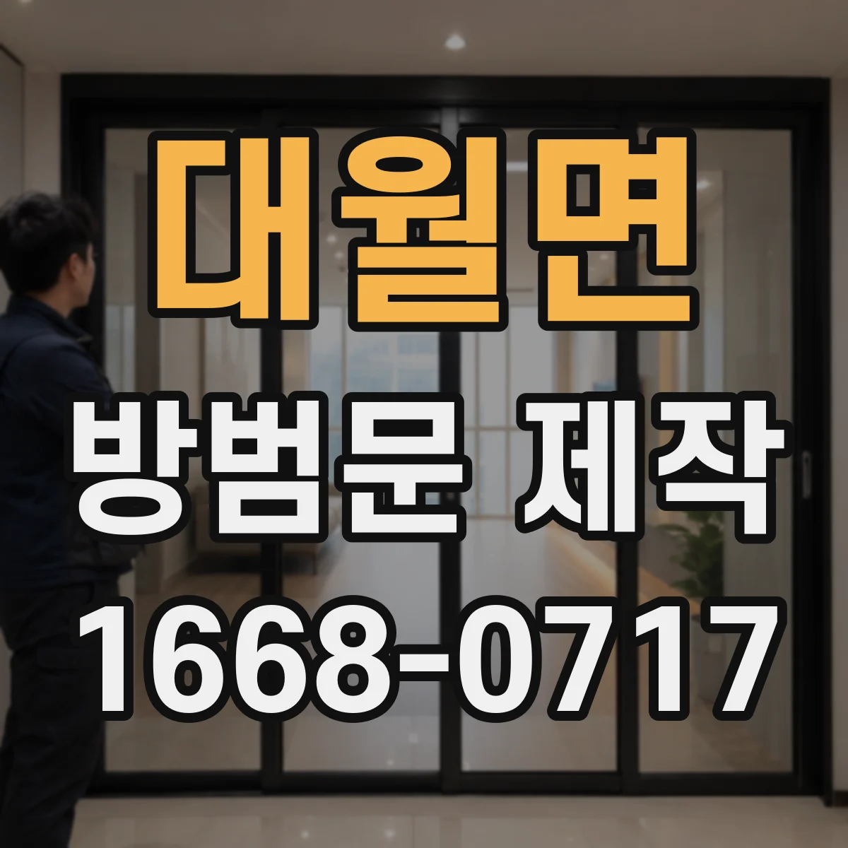 대월면 방범문 제작