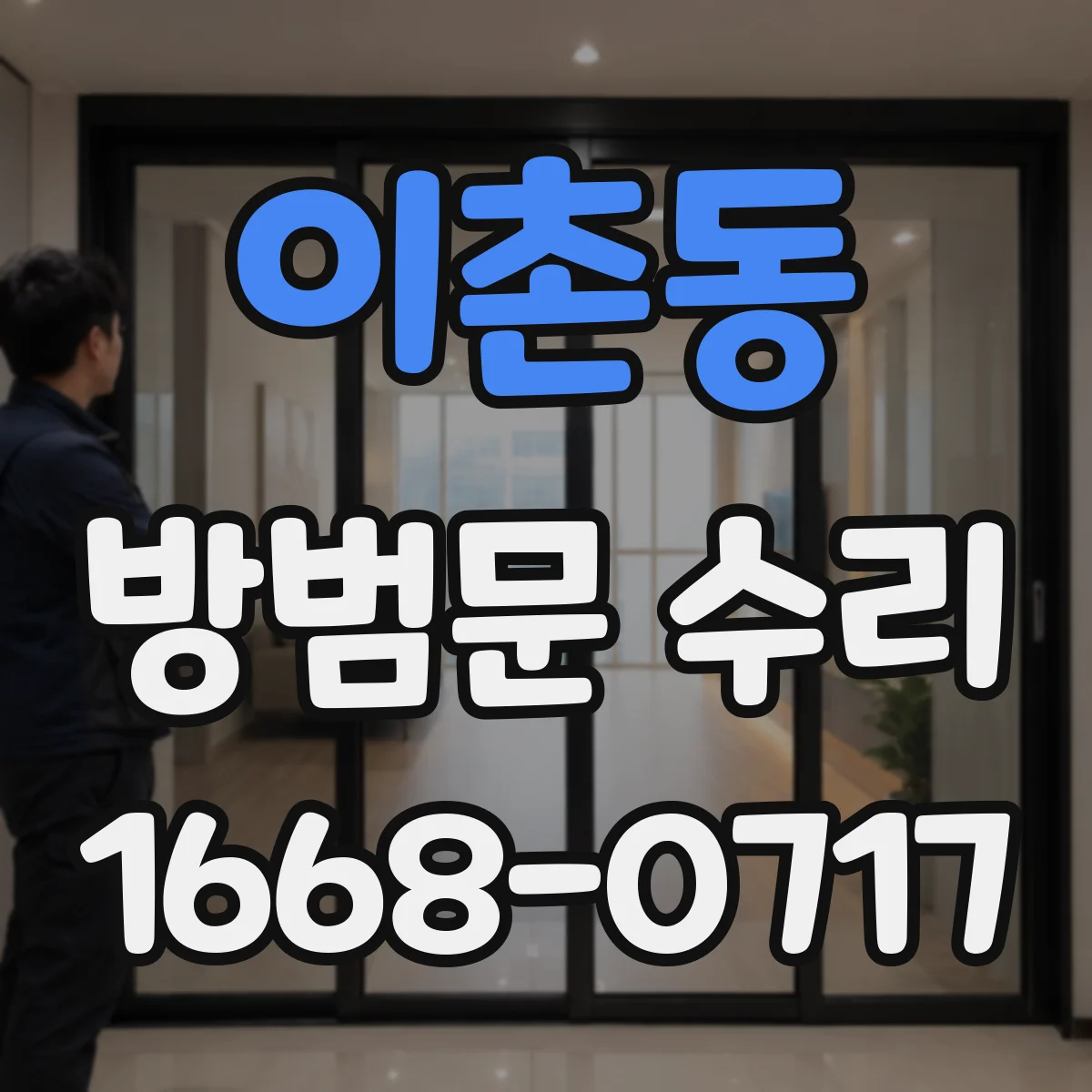 이촌동 방범문 수리