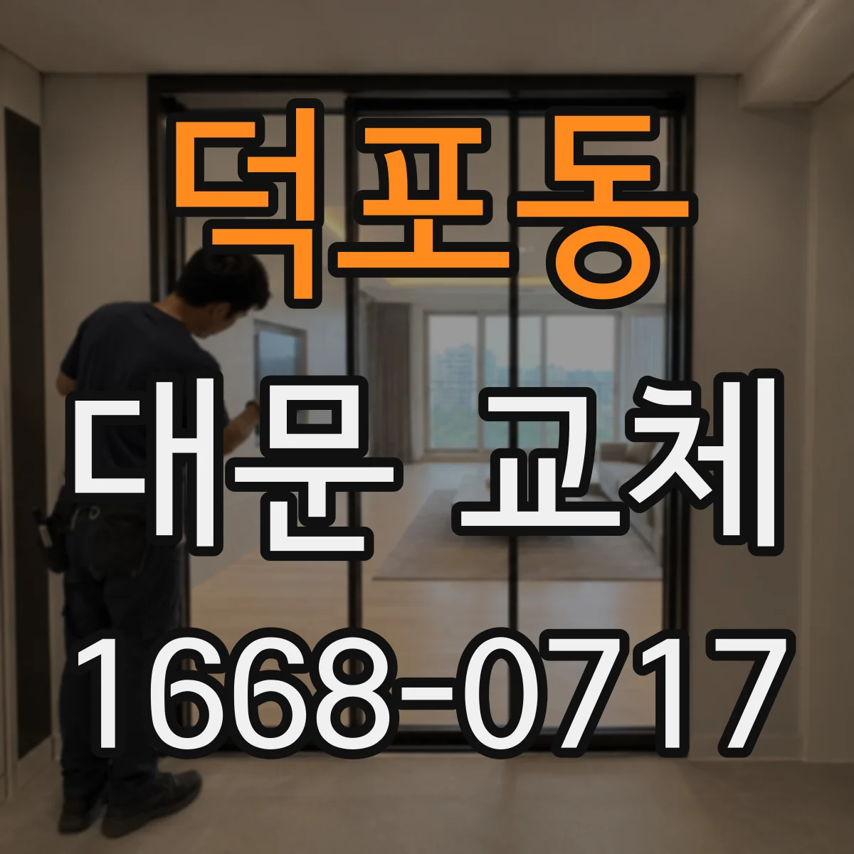 덕포동 대문 교체