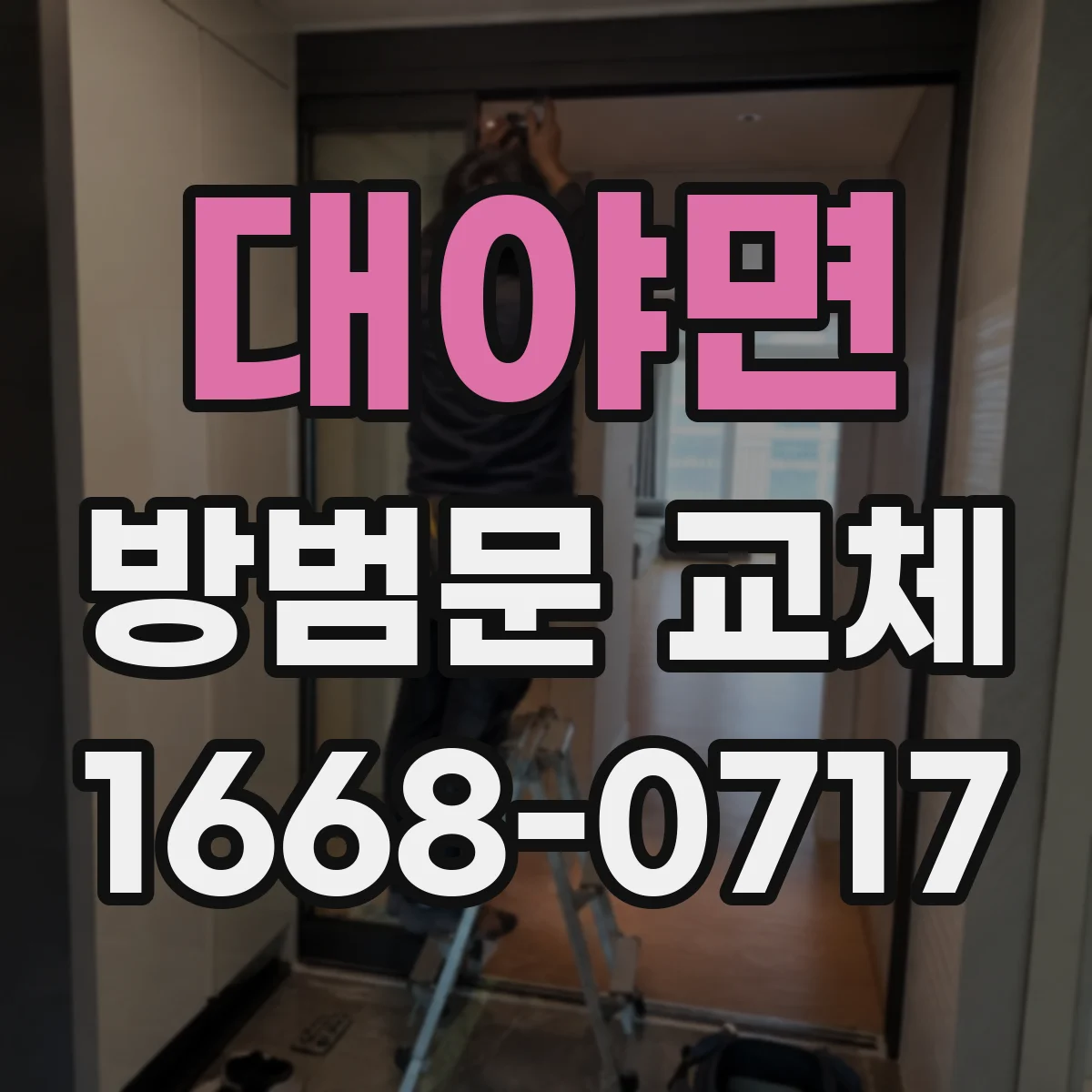 대야면 방범문 교체