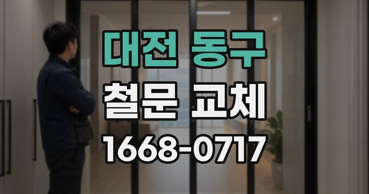 대전 동구 철문 교체