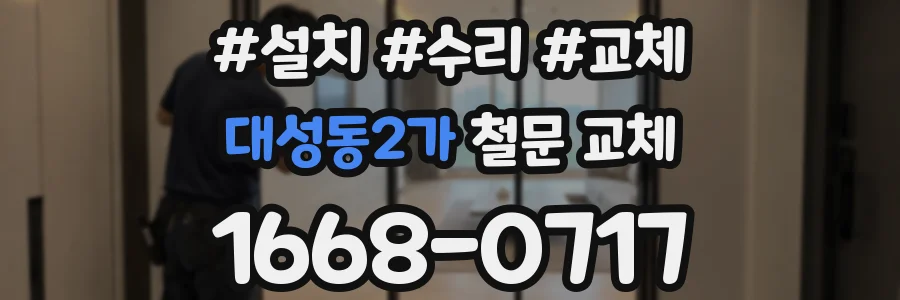 대성동2가 철문 교체
