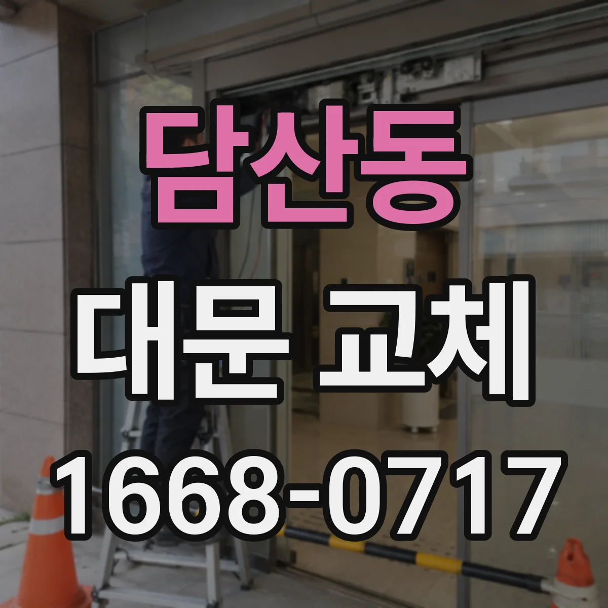 담산동 대문 교체