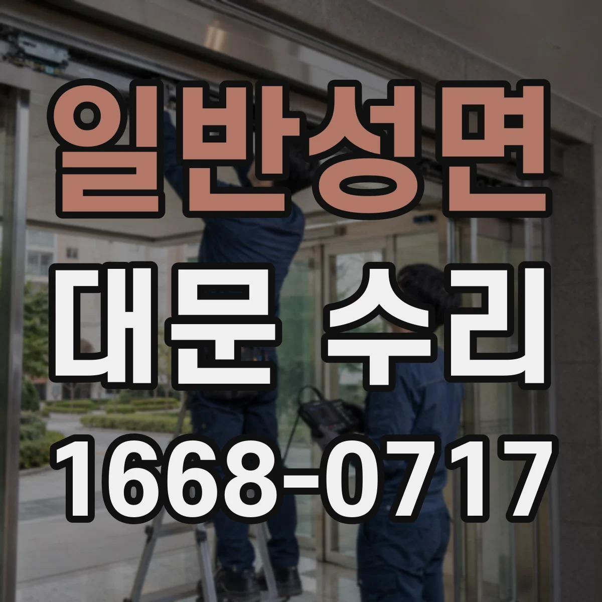 일반성면 대문 수리