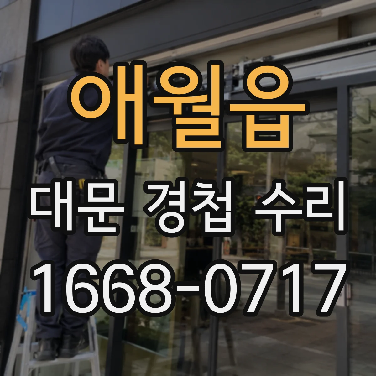 애월읍 대문 경첩 수리