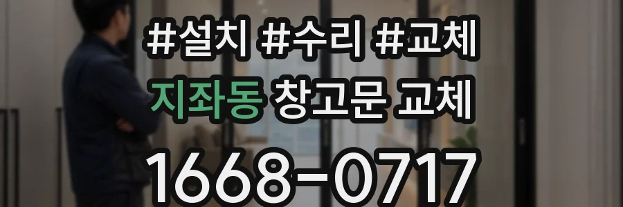 지좌동 창고문 교체