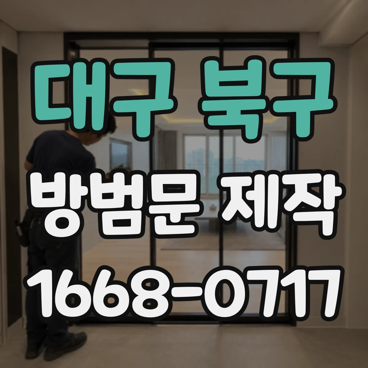 대구 북구 방범문 제작