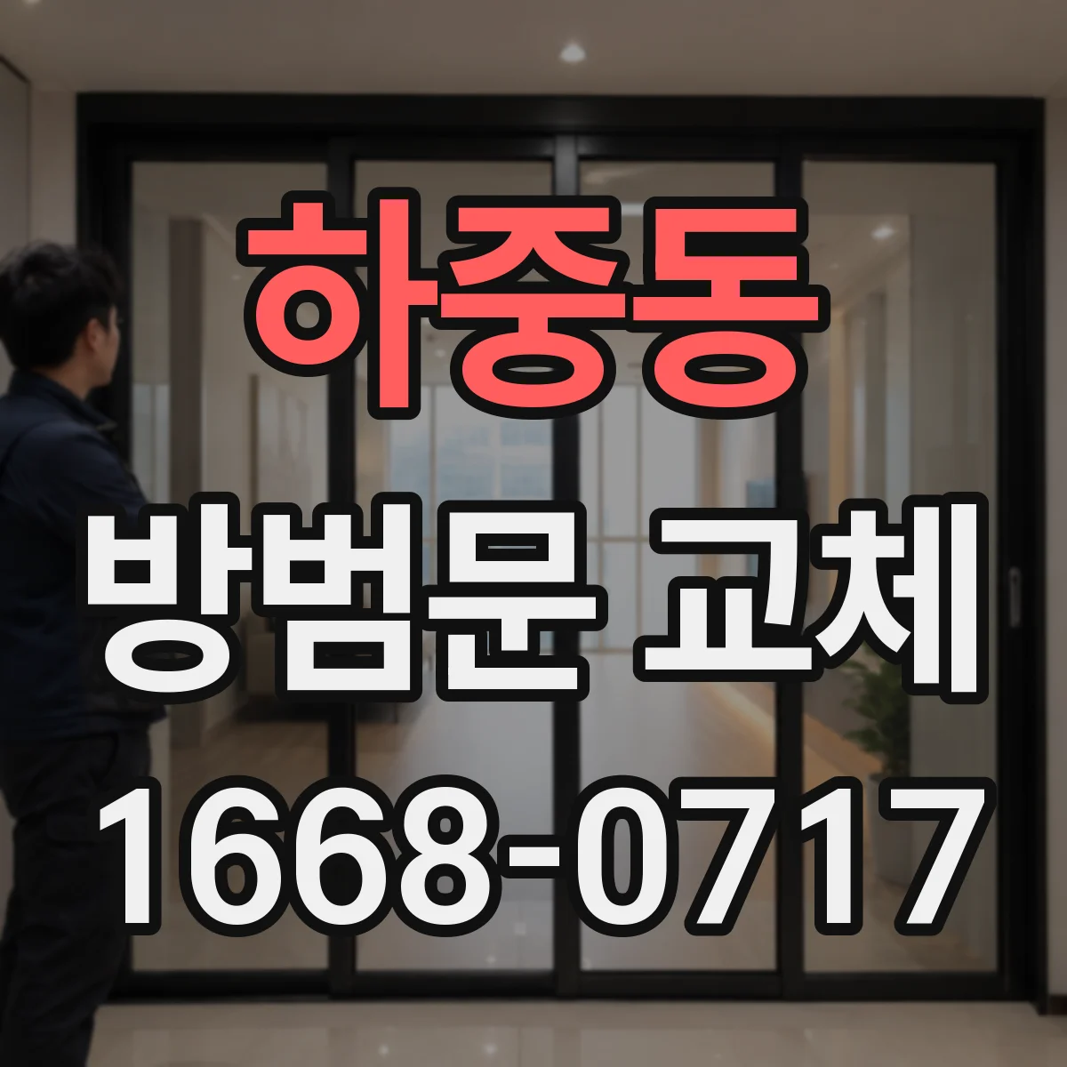 하중동 방범문 교체
