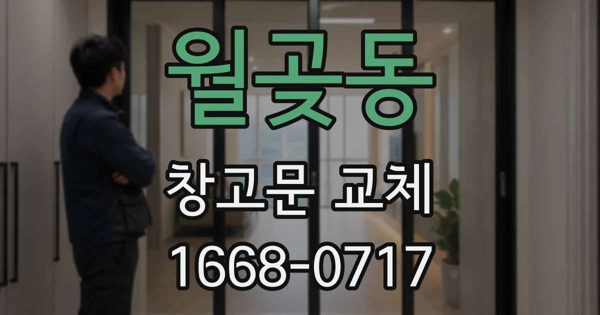 월곶동 창고문 교체
