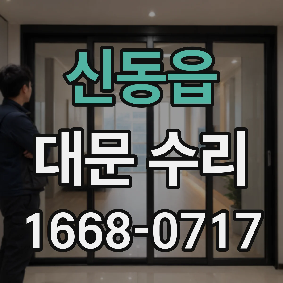 신동읍 대문 수리