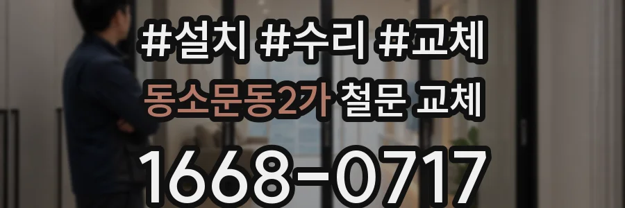 동소문동2가 철문 교체