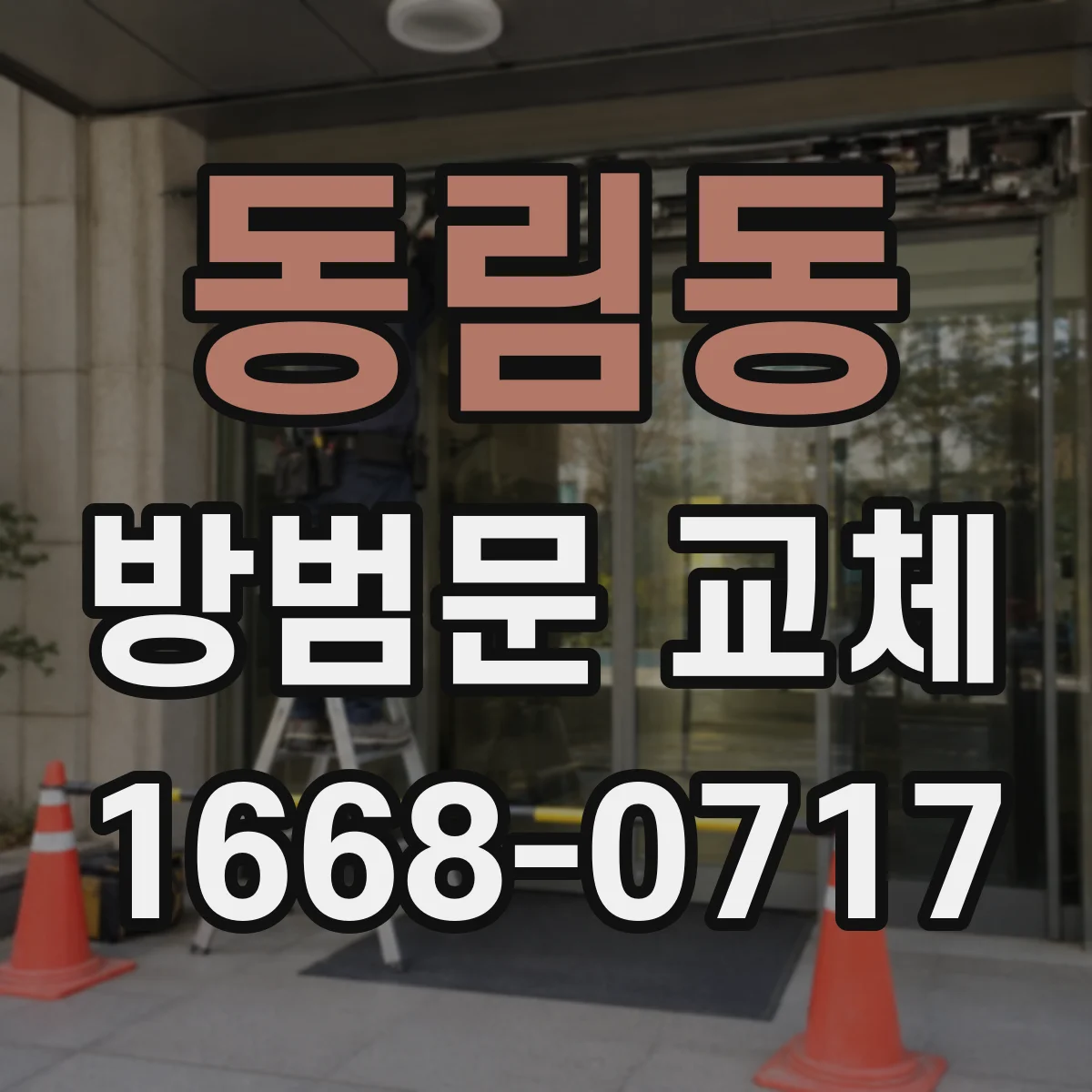 동림동 방범문 교체