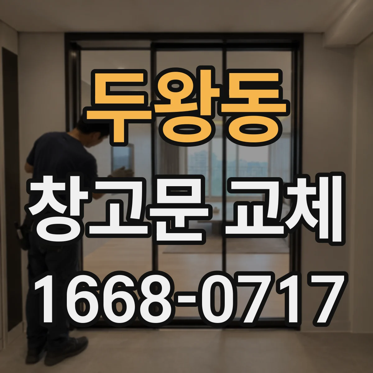 두왕동 창고문 교체