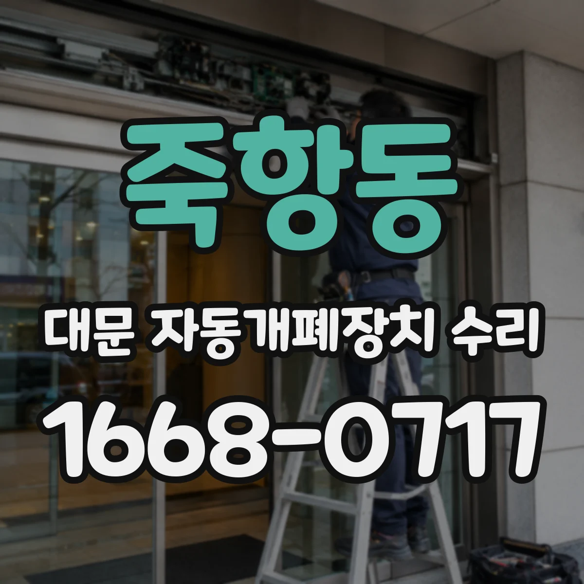 죽항동 대문 자동개폐장치 수리