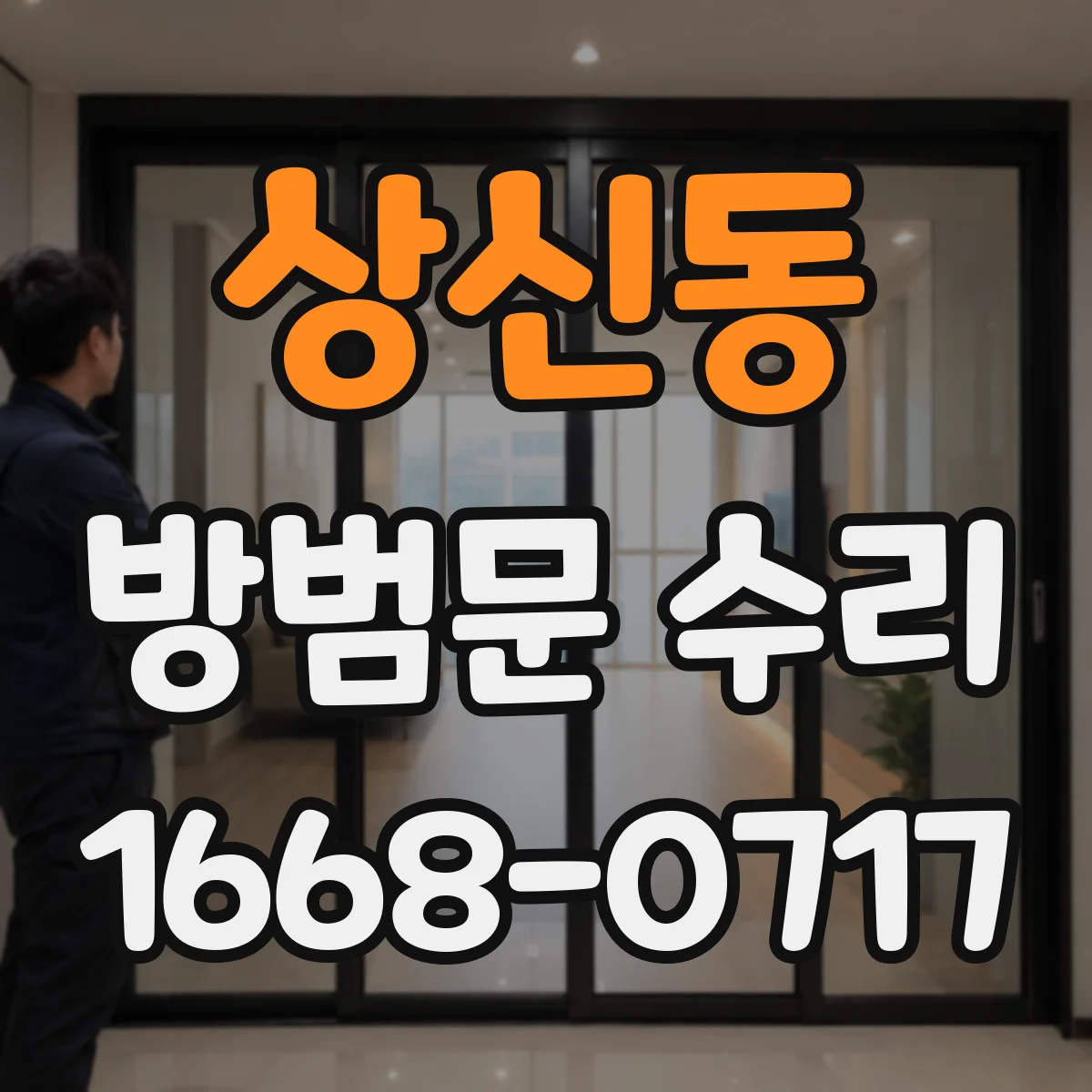 상신동 방범문 수리