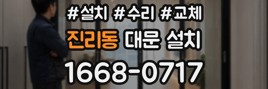 진리동 대문 설치