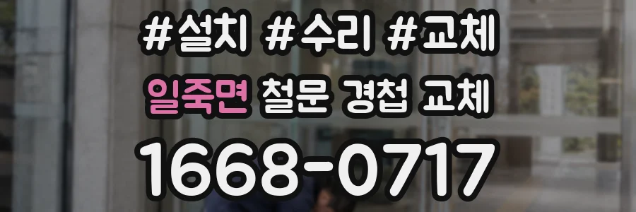 일죽면 철문 경첩 교체