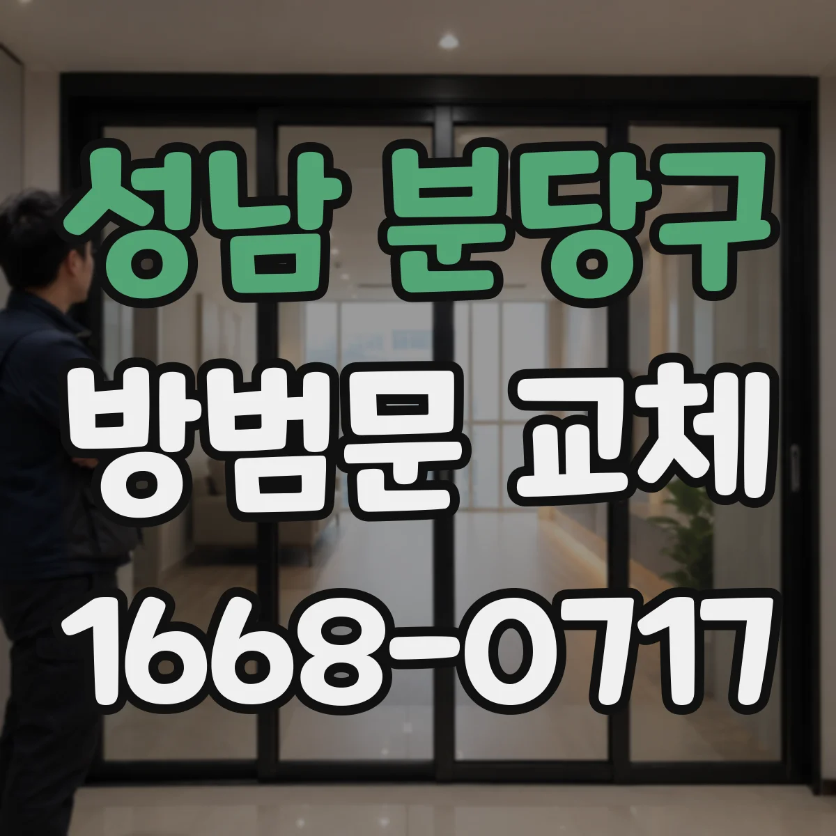 성남 분당구 방범문 교체