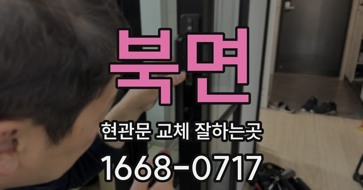 북면 현관문 교체 잘하는곳