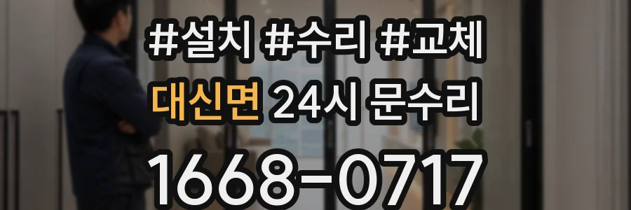 대신면 24시 문수리