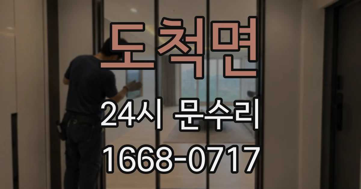 도척면 24시 문수리