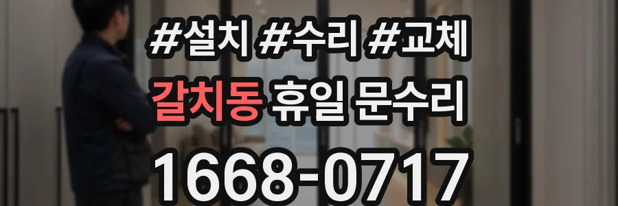 갈치동 휴일 문수리
