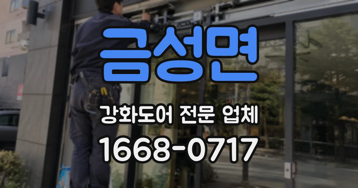 금성면 강화도어 전문 업체
