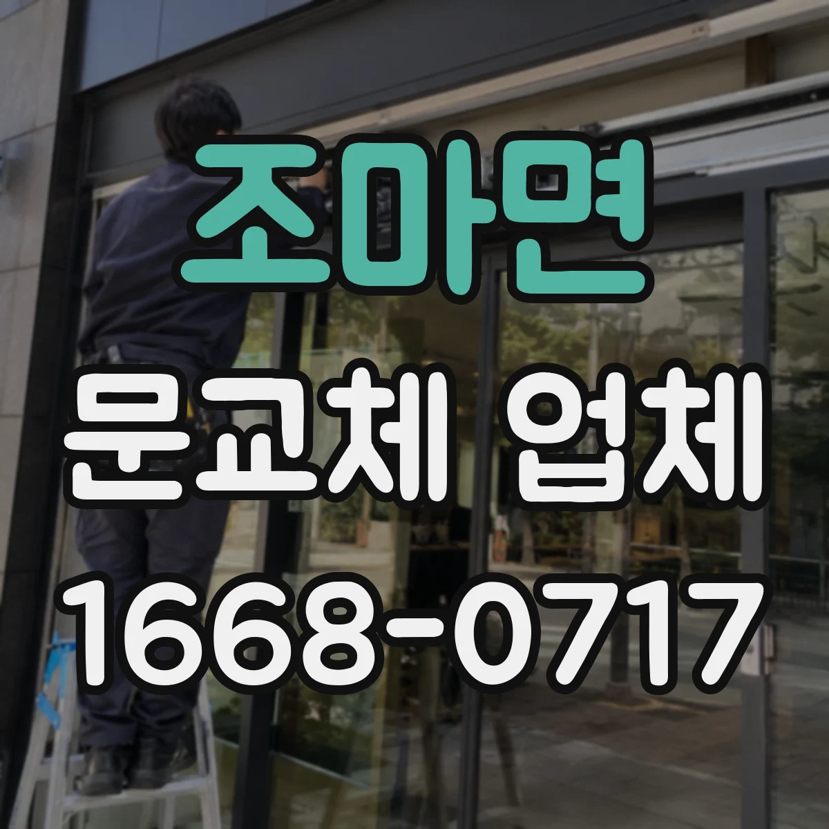조마면 문교체 업체