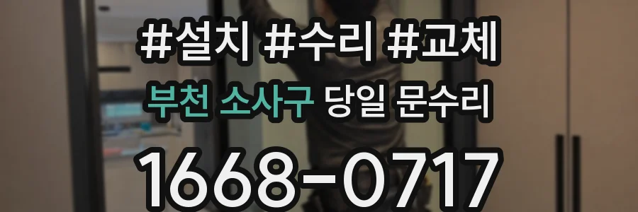 부천 소사구 당일 문수리