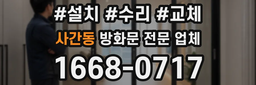 사간동 방화문 전문 업체