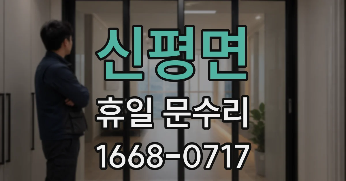 신평면 휴일 문수리