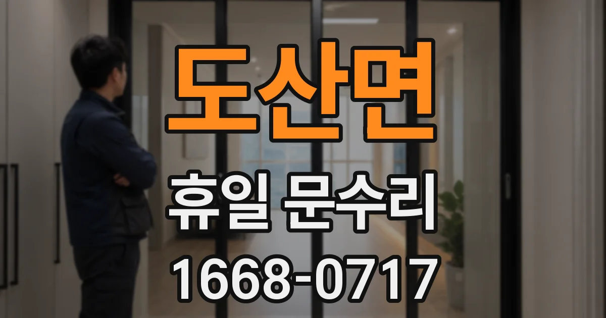 도산면 휴일 문수리