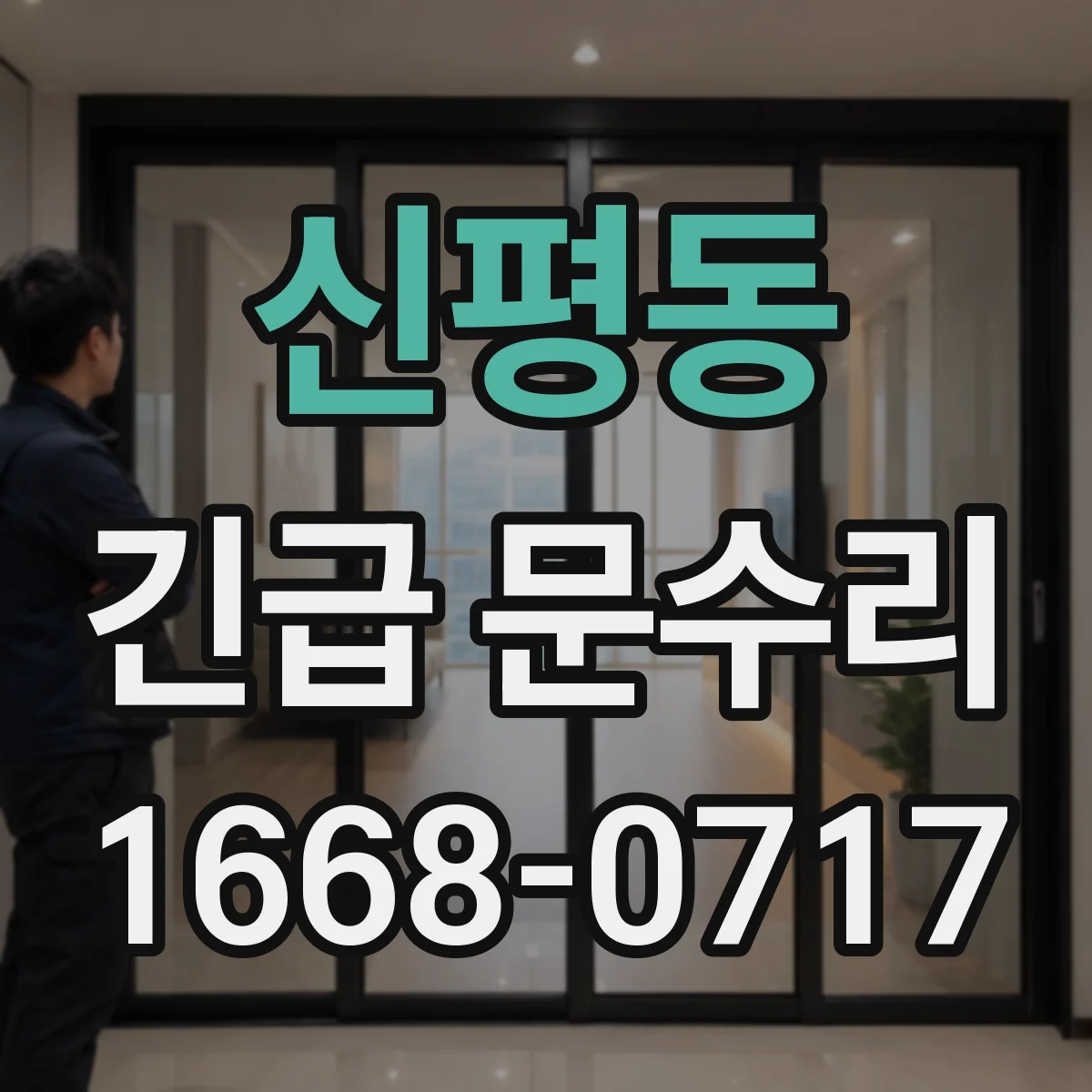 신평동 긴급 문수리