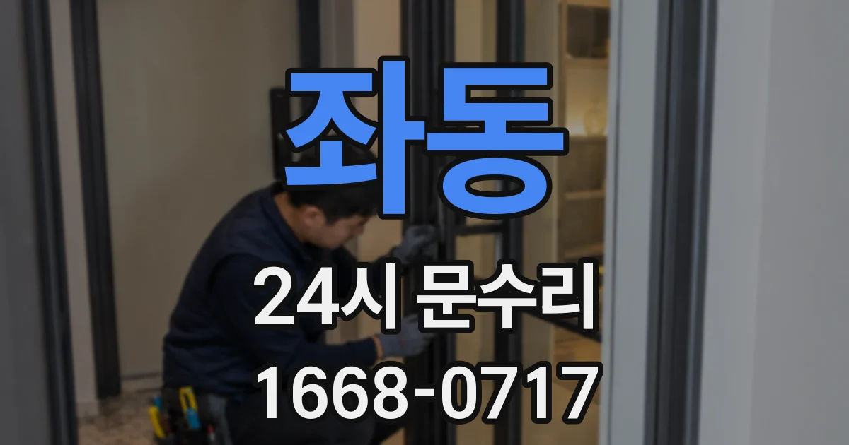 좌동 24시 문수리