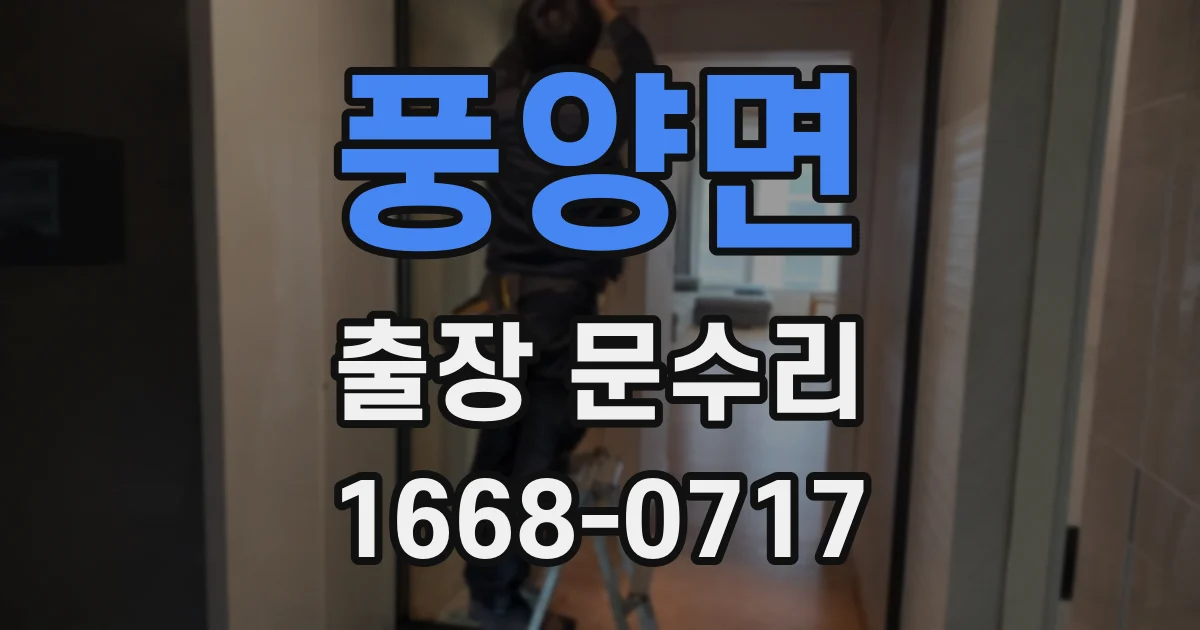 풍양면 출장 문수리