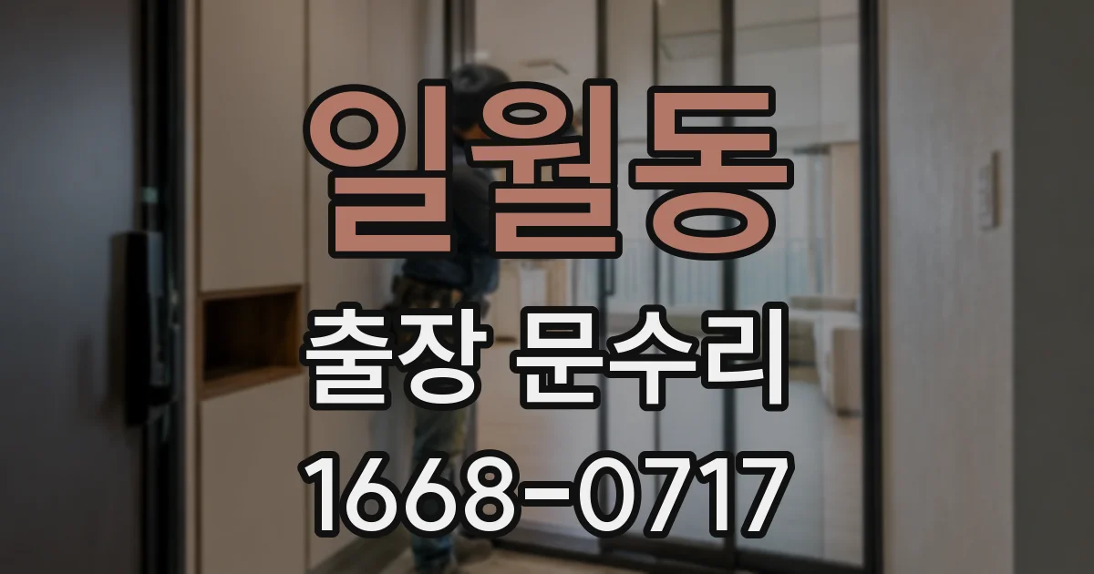 일월동 출장 문수리