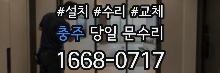 충주 당일 문수리