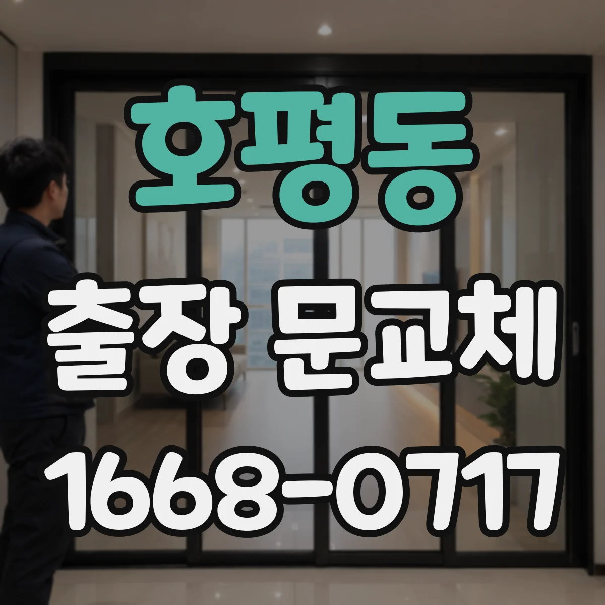 호평동 출장 문교체
